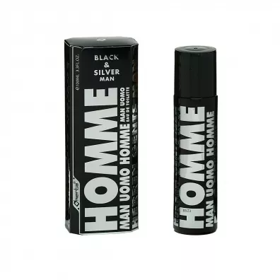 Omerta Black & Silver Man woda toaletowa spray 100 ml