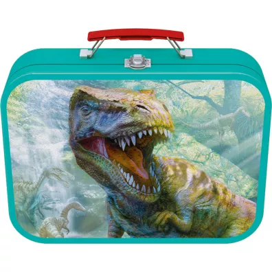 Puzzle 4w1 - Dinozaury w walizce (2x60 el. + 2x100 el.) Schmidt