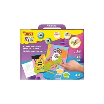 Play&Fun Malowanie piaskiem - Stwory Jovi