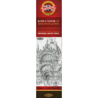 Koh-I-Noor O��wek grafitowy 1500/H 12 szt.