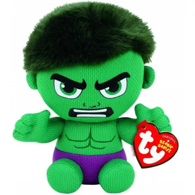 Beanie Babies. Marvel Hulk 15 cm Meteor