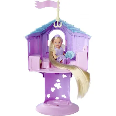 Lalka EL Evi 12cm ksi�niczka Wie�a Roszpunki Simba