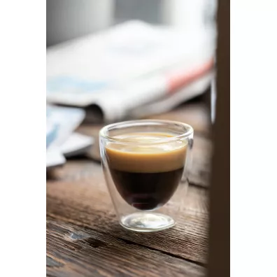 Vialli Design Zestaw filianek do espresso z podwjn ciank Amo 25837 2 x 80 ml