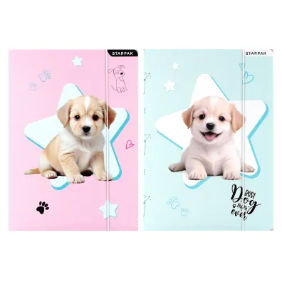 Teczka z gumk� A4 Doggy STARPAK 559706