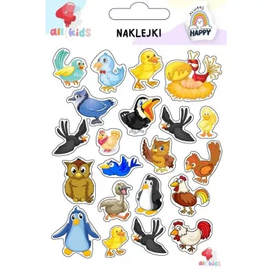 All4Kids Naklejki dla dzieci Ptaki