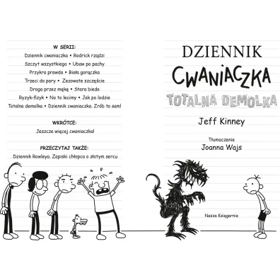 Totalna demolka. Dziennik cwaniaczka. Tom 14