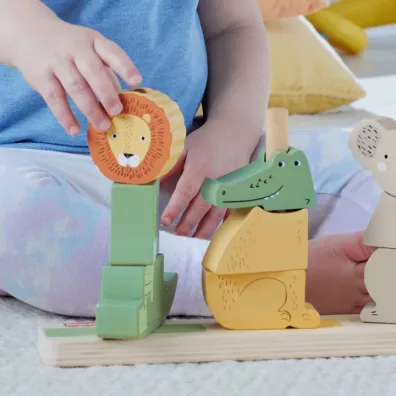 Fisher-Price. Drewniane zwierz�tka Uk�adaj i sortuj Mattel