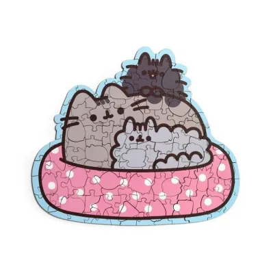 Puzzle drewniane 130 el. Pusheen
