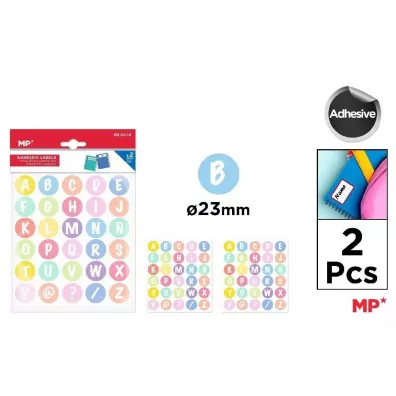 Mp Main Paper Naklejki literki 2 szt.