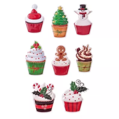 dpCraft Naklejki puffy muffinki
