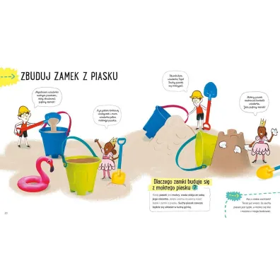 Piasek. Akademia M�drego Dziecka. Przygody z nauk�
