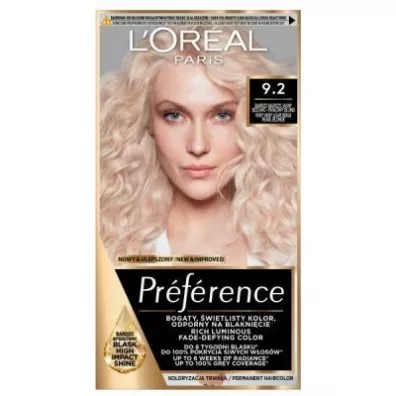 LOreal Paris Feria Preference farba do w�os�w 92 Bardzo Jasny Blond