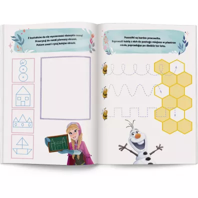 Disney Uczy. Kraina lodu. Zadania do zmazywania