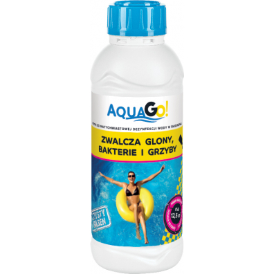 AquaGo Aqua Biocyd G-1/R - zwalcza glony, bakterie i grzyby 1 l