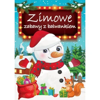 Zimowe zabawy z ba�wankiem