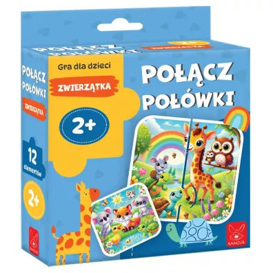 Puzzle Pocz Powki. Zwierztka Kangur