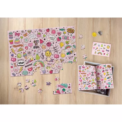 Puzzle 250 el. Kids Icons Interdruk