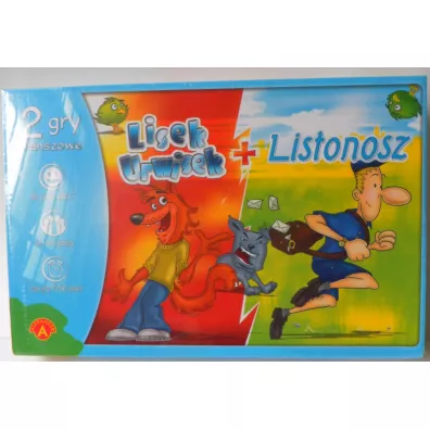 Listonosz. Lisek Urwisek