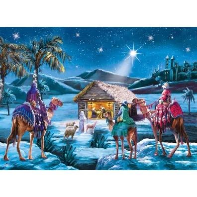 Puzzle 1000 Nativity-Three Kings Macneil 6000-6002 Eurographics
