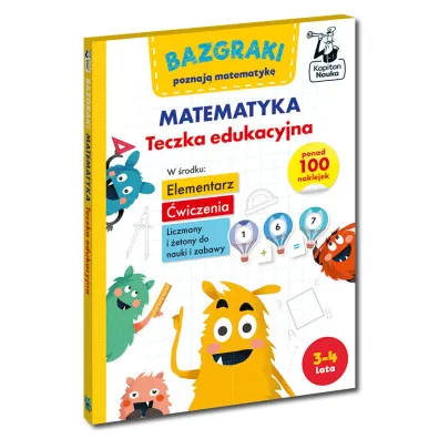 Bazgraki. Matematyka. Teczka edukacyjna 3-4 lata