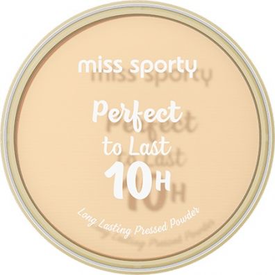 Miss Sporty Perfect To Last 10H matujcy puder do twarzy 050 Transparent 9 g