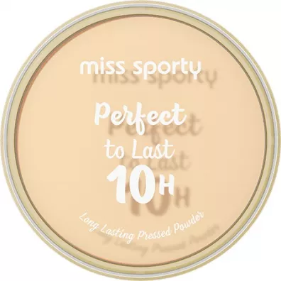 Miss Sporty Perfect To Last 10H matuj�cy puder do twarzy 050 Transparent 9 g