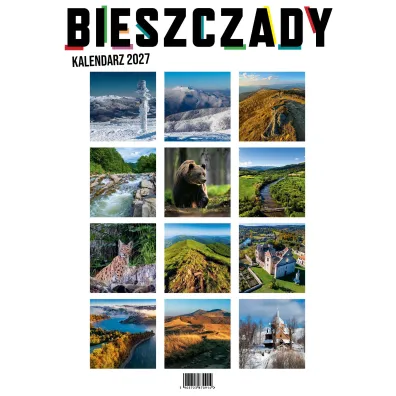 Kalendarz 2027 A3 Bieszczady
