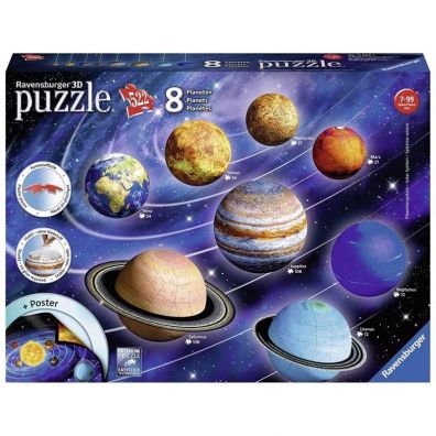 Puzzle 3D 522 el. Ukad Planet Ravensburger