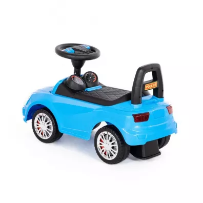 Polesie 84521 Samochd-jedzik SuperCar Nr5 z sygnaem dwikowym (niebieski)