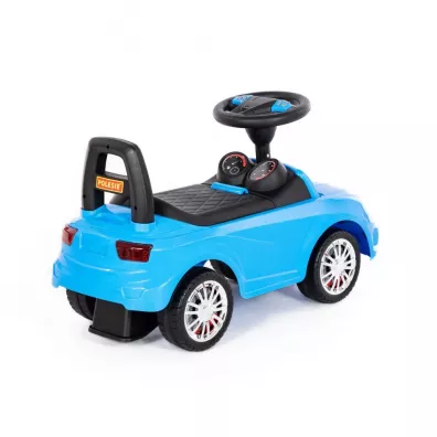 Polesie 84521 Samochd-jedzik SuperCar Nr5 z sygnaem dwikowym (niebieski)