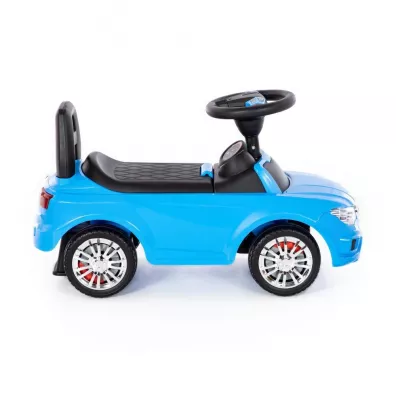 Polesie 84521 Samochd-jedzik SuperCar Nr5 z sygnaem dwikowym (niebieski)