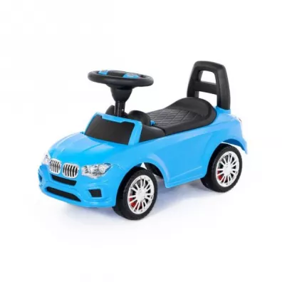 Polesie 84521 Samochd-jedzik SuperCar Nr5 z sygnaem dwikowym (niebieski)
