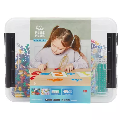 Klocki Plus - Plus Naucz Si� Budowa� Abc&123 2000el
