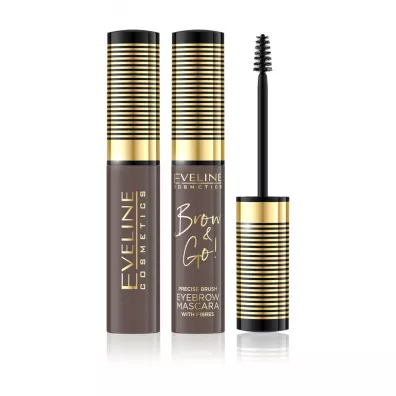 Eveline Cosmetics Brow & Go! Eyebrow Mascara tusz do brwi z zag�szczaj�cymi w��kienkami 01 Light 6 ml