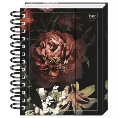 Interdruk Organizer B6 na magnes Flower 105 kartek