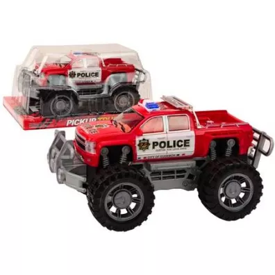 Samoch�d Policji Pickup czerwony LeanToys