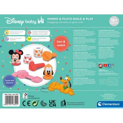 Baby Minnie. Zbuduj i baw si� Clementoni