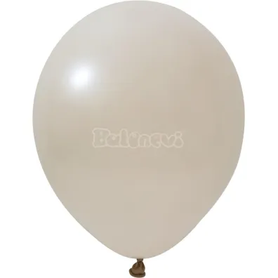 GoParty Balony lateksowe Pastel piaskowobia�y 25cm