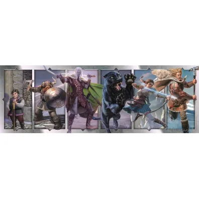 Puzzle 1000 el. Panorama - Dungeons & Dragons Clementoni