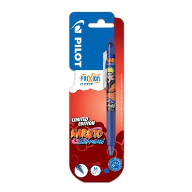 Pi�ro kulkowe Clicker Frixion Naruto Pilot niebieskie blister