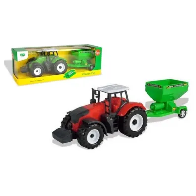 Traktor z nap�dem i maszyn� mix Swede