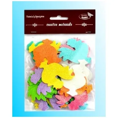 Galeria Hobby Koguciki brokatowe 32 szt.