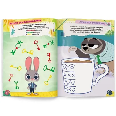 Disney Zwierzogr�d 2. Zadania do zmazywania