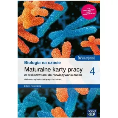 Biologia na czasie 4. Maturalne karty pracy dla liceum oglnoksztaccego i technikum. Zakres rozszerzony - Anna Tyc, Bartomiej Grdzki, Agnieszka Krotke