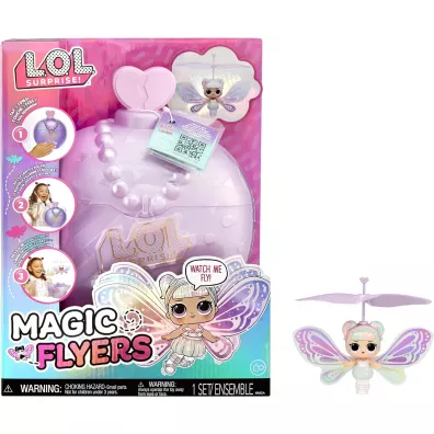 LOL Surprise Magic Wishies Flying Tot Lilac Wings Mga Entertainment