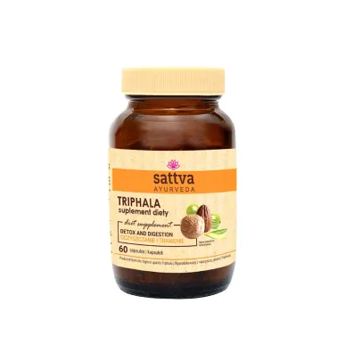 Sattva Triphala ekstrakt (450 mg) suplement diety 60 kaps.