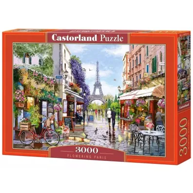 Puzzle 3000 el. Fowering Paris Castorland