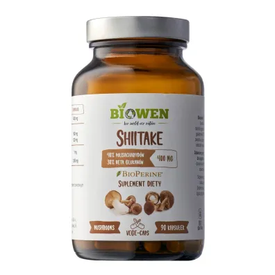 Biowen Shiitake - suplement diety 90 kaps.