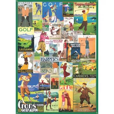 Puzzle 1000 el. Golf Around the World Eurographics