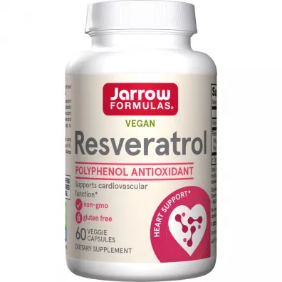 Jarrow Formulas Resveratrol Suplement diety 60 kaps.